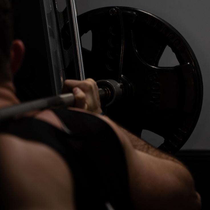 Modern fitness club interior